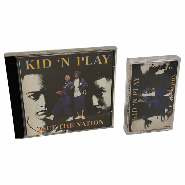 •KID ‘N PLAY - FACE THE NATION• ~1991 OG PRESSINGS~ (CD & CASSETTE TAPE)
