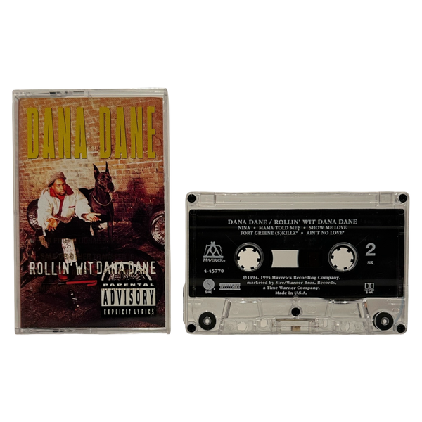 •DANA DANE - ROLLIN’ WIT DANA DANE• ~1995 OG PRESSING~ (CASSETTE TAPE)