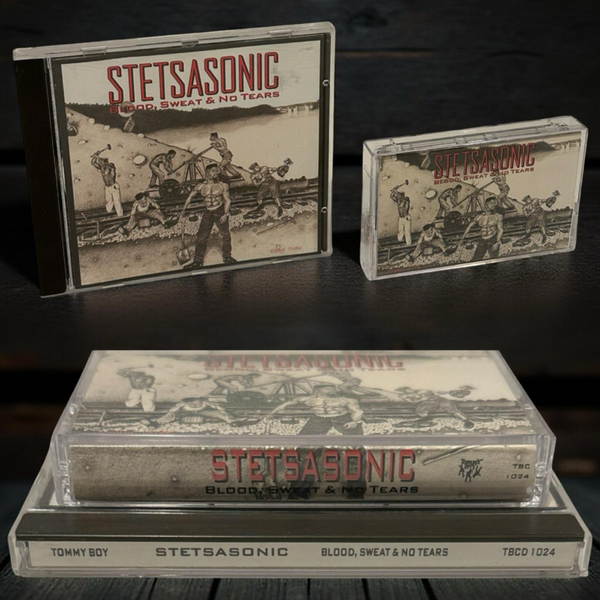 •STETSASONIC - BLOOD, SWEAT & NO TEARS• ~1991 OG PRESSINGS~ (CD & CASSETTE TAPE)