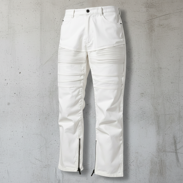 *AKADEMIKS* ~White Denim Jeans~ (34” X 34”)