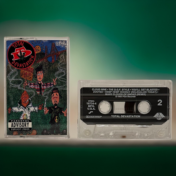 •TOTAL DEVASTATION ~ TOTAL DEVASTATION• ~1993 OG PRESSING~ (CASSETTE TAPE)