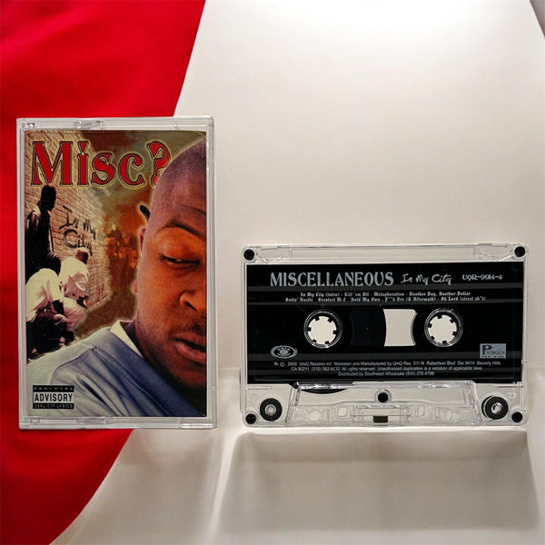 •MISCELLANEOUS ~ IN MY CITY• ~2000 OG PRESSING~ (CASSETTE TAPE)
