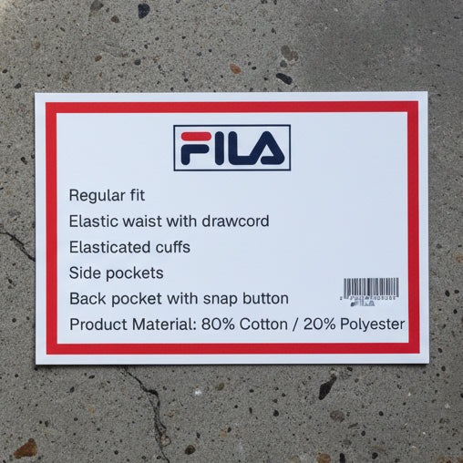 *FILA* ~Velour Sets~ (Black) (Men’s)