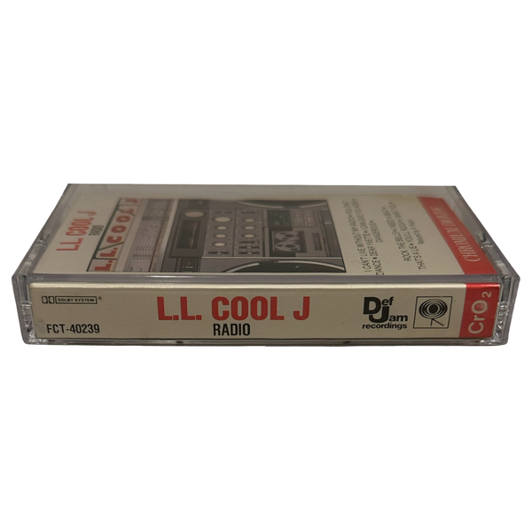 •L.L. COOL J - RADIO• ~1985 OG CANADIAN PRESSING~ (CASSETTE TAPE)