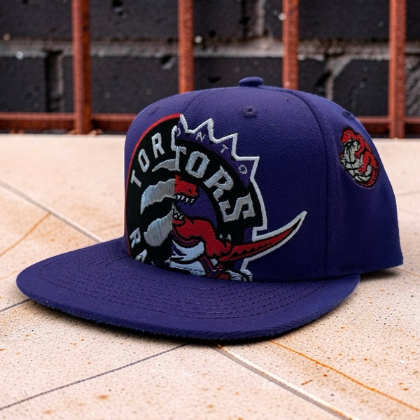 *Toronto Raptors* Snapback hat by Mitchell & Ness (Sun faded on back panel sections)
