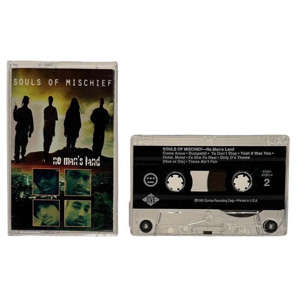 •SOULS OF MISCHIEF - NO NAN’S LAND• ~1995 OG PRESSINGS~ (CD & CASSETTE TAPE)