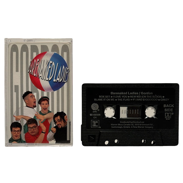 •BARENAKED LADIES - GORDON• ~1992 OG CANADIAN PRESSINGS~ (CD & CASSETTE TAPE)
