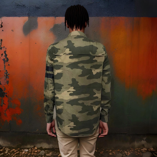 ^SEAN JOHN^ ~MILITARY~ CAMOUFLAGE DRESS SHIRTS (BUTTON UPS)