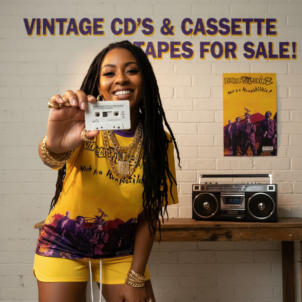 •RUMPLETILSKINZ ~ WHAT IS A RUMPLETILSKINZ?• ~1993 OG PRESSING~ (CASSETTE TAPE)