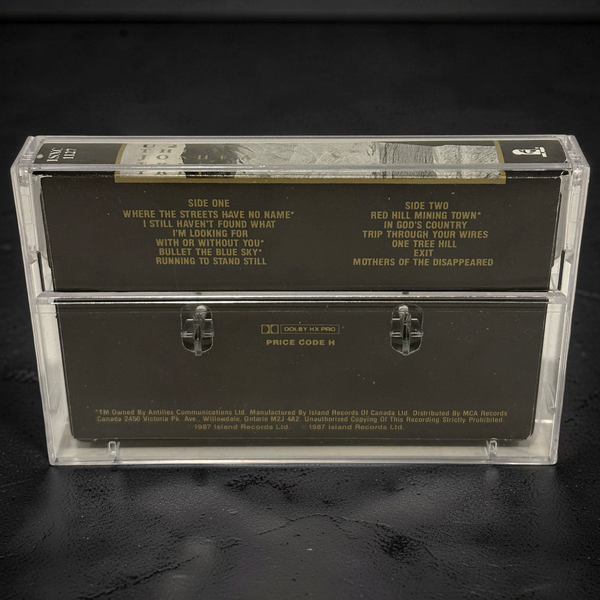 •U2 ~ “THE JOSHUA TREE”• ~1988 OG CANADIAN PRESSING ~ (CASSETTE TAPE)