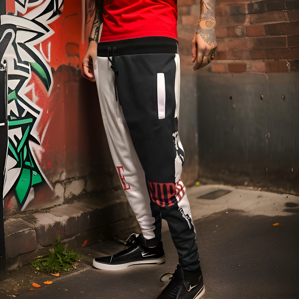 ^$UPR3M3 SCARFACE^ JOGGER SWEATPANTS (FLEECE LINED)