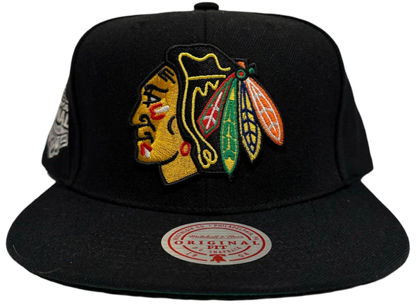 *Chicago Blackhawks* snapback hats by Mitchell & Ness