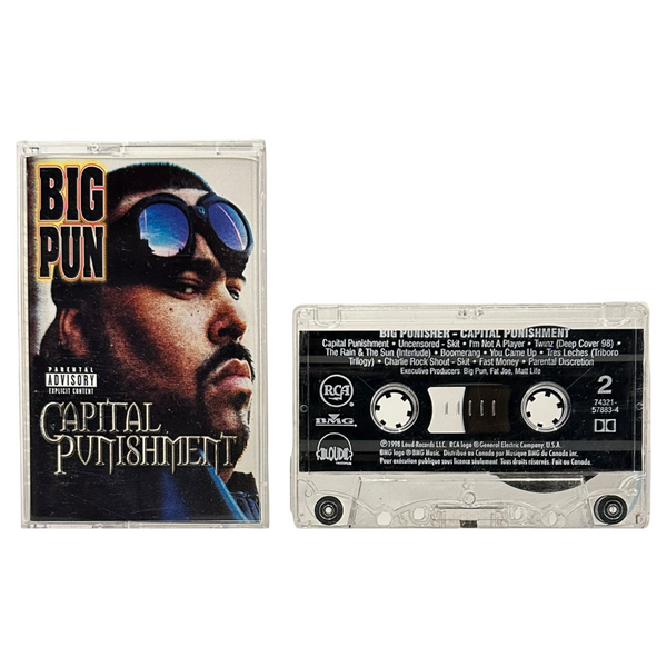 •BIG PUNISHER - CAPITAL PUNISHMENT• ~1998 OG CANADIAN PRESSINGS~ (CD & CASSETTE TAPE)