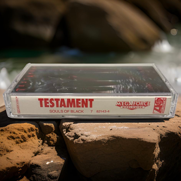 •TESTAMENT - SOULS OF BLACK• ~1990 OG PRESSING~ (CASSETTE TAPE)