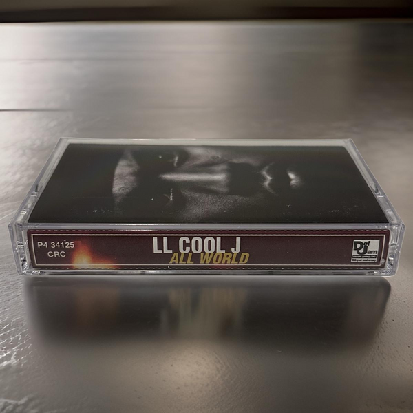 •LL COOL J ~ ALL WORLD• ~1996 OG PRESSING~ (CASSETTE TAPE)