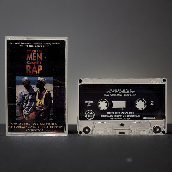 •WHITE MEN CAN’T RAP - MORE MUSIC FROM WHITE MEN CAN’T JUMP• ~1992 OG PRESSING~ (CASSETTE TAPE)