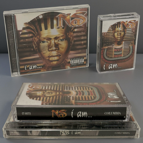 •NAS - I AM…• ~1999 OG PRESSING~ (CD & CASSETTE TAPE)