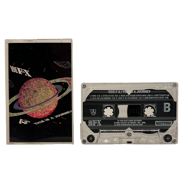 •SIDE F-X - THIS IS A JOURNEY• ~1990 OG PRESSINGS~ (CASSETTE TAPE)