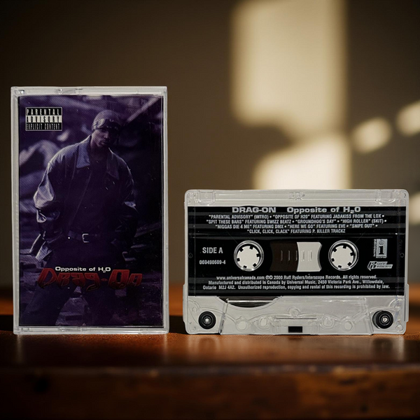 •DRAG-ON - OPPOSITE OF H20• ~2000 OG CANADIAN PRESSING~ (CASSETTE TAPE)