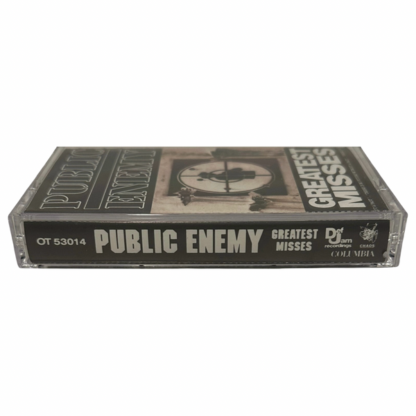 •PUBLIC ENEMY - GREATEST MISSES• ~1992 OG PRESSING~ (CASSETTE TAPE)
