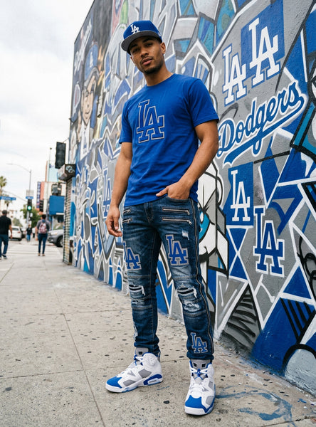 *LOS ANGELES DODGERS* Original Fit Snapback Hats by Mitchell & Ness