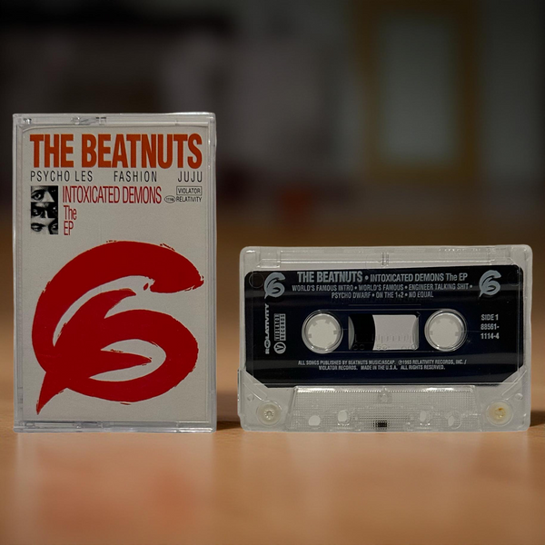 •THE BEATNUTS ~ INTOXICATED DEMONS• ~1993 FULL EP~ (CASSETTE TAPE)