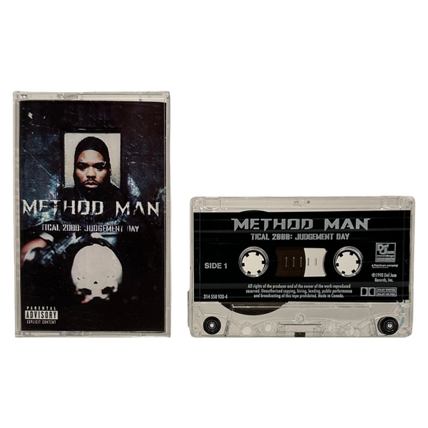 •METHOD MAN ~ TICAL 2000: JUDGEMENT DAY• ~1998 OG PRESSINGS~ (CD & CASSETTE TAPE)