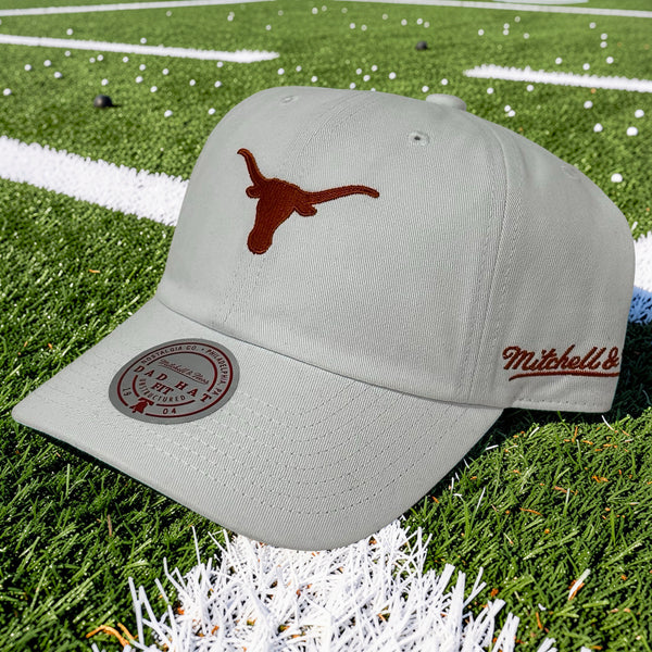 *TEXAS LONGHORNS* Strapback hat by Mitchell & Ness (Dad Hat Fit)