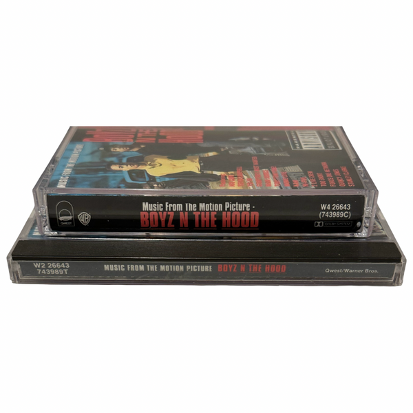 •BOYZ N THE HOOD - MUSIC FROM THE MOTION PICTURE• ~1991 OG CANADIAN PRESSINGS~ (CD & CASSETTE TAPE)