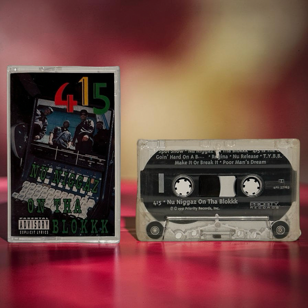 •415 ~ NU NIGGAZ ON THA BLOKKK• ~1991 OG PRESSING~ (CASSETTE TAPE) (1)
