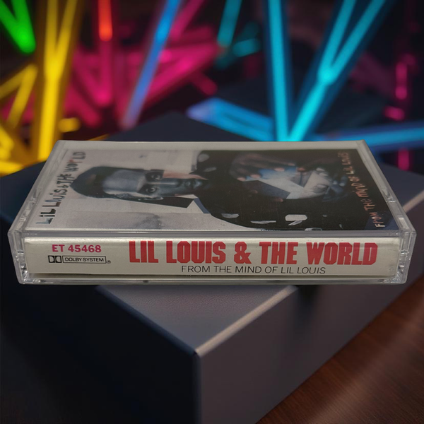 •LIL LOUIS & THE WORLD - FROM THE MIND OF LIL LOUIS• ~1989 OG PRESSING~ (CASSETTE TAPE)