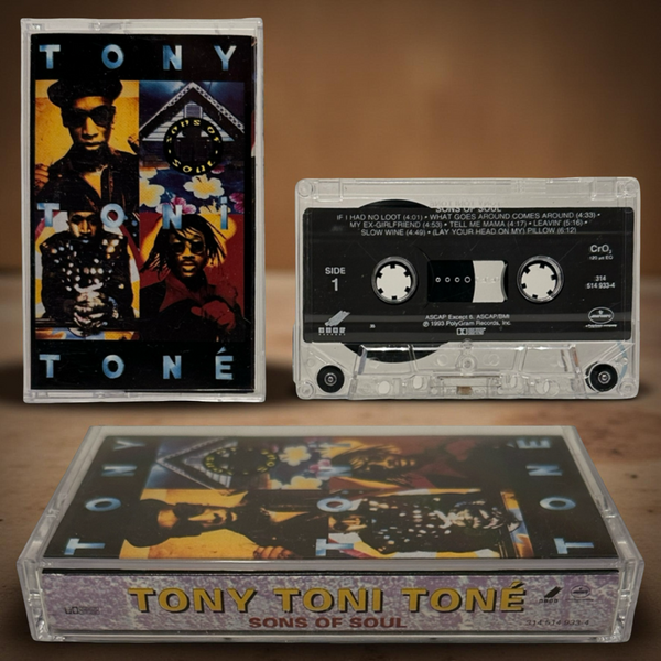 •TONY TONI TONE - SONS OF SOUL• ~1993 OG PRESSING~ (CASSETTE TAPE) (2)