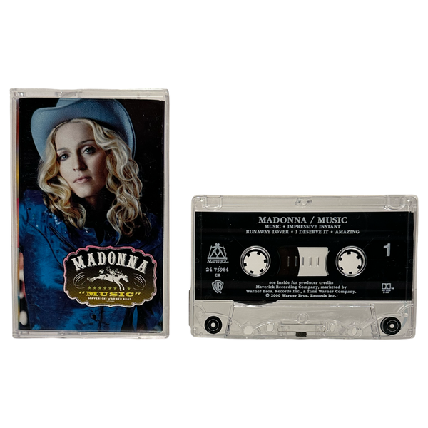•MADONNA - MUSIC• ~2000 OG CANADIAN PRESSING~ (CASSETTE TAPE)