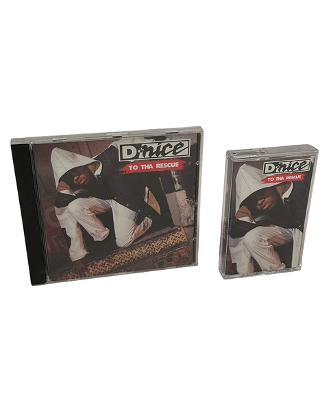 •D-NICE - TO THA RESCUE• ~1991 OG PRESSINGS~ (CD & CASSETTE TAPE)