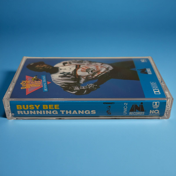 •BUSY BEE - RUNNING THANGS• ~1988 OG PRESSING~ (CASSETTE TAPE)