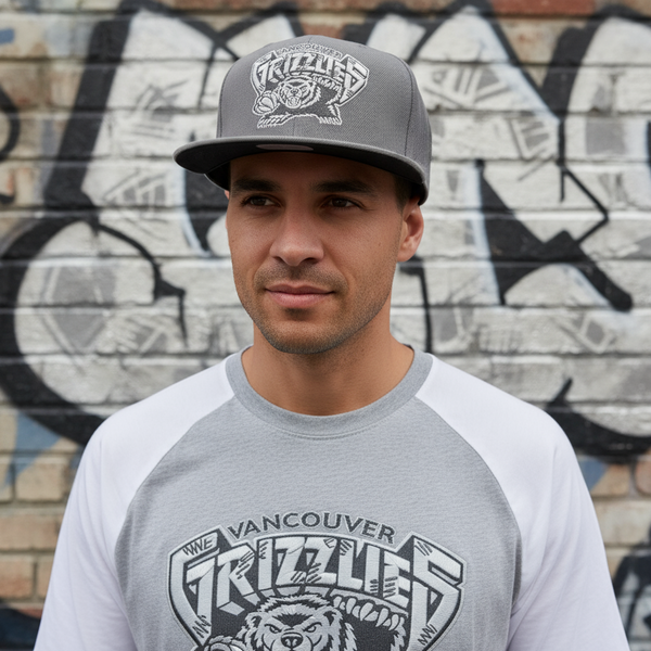 *Vancouver Grizzlies* snapback hats by Mitchell & Ness