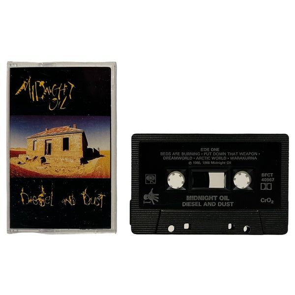 •MIDNIGHT OIL - DIESEL & DUST• ~1988 OG CANADIAN PRESSINGS~ (CD & CASSETTE TAPE)