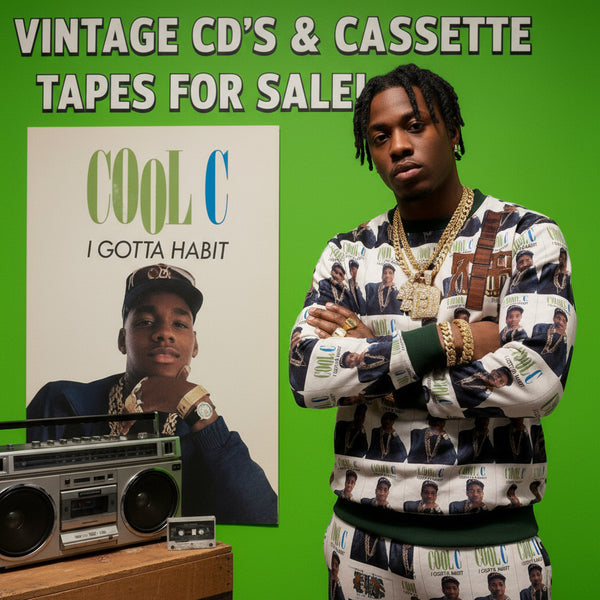 •COOL C - I GOTTA HABIT• ~1989 OG PRESSING~ (CASSETTE TAPE)