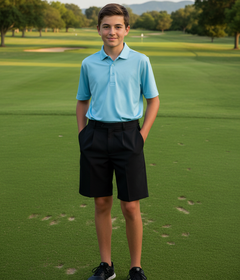 *PRE-LOVED* •Adidas• ~Boys Golf Shorts~
