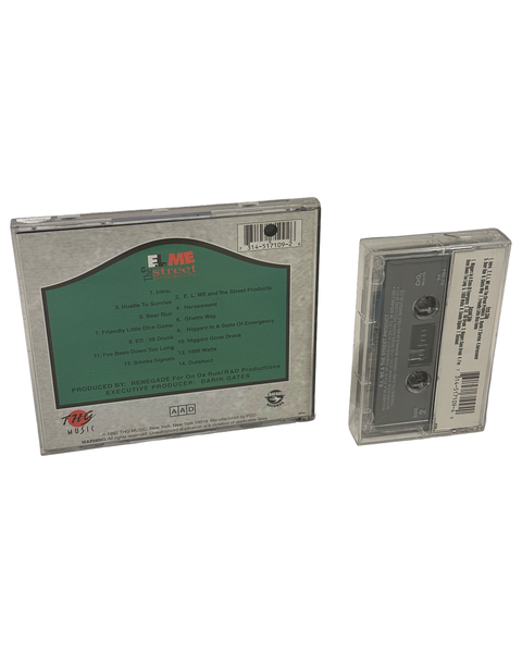 •E.L. ME AND THE STREET PRODUCTS - 16 LESSONS FROM THE STREETS• ~1992 OG PRESSINGS~ (CD & CASSETTE TAPE)