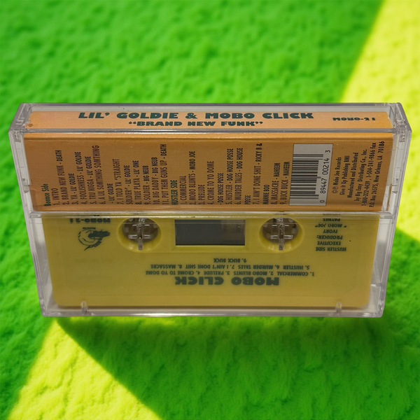 •LIL’ GOLDIE & MOBO CLICK ~ “BRAND NEW FUNK”• ~1996 OG PRESSING~ (CASSETTE TAPE)