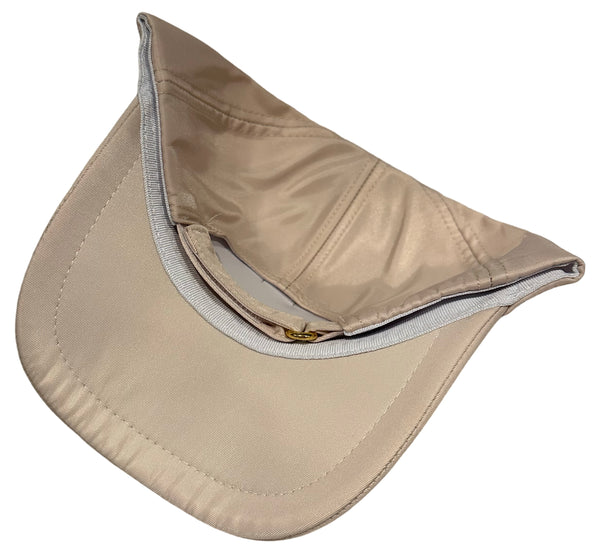 ^LUXURY^ Italian curved beak hat (adjustable strap)