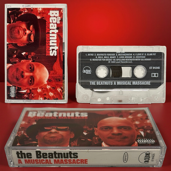 •THE BEATNUTS - A MUSICAL MASSACRE• ~1999 OG CANADIAN PRESSING~ (CASSETTE TAPE)