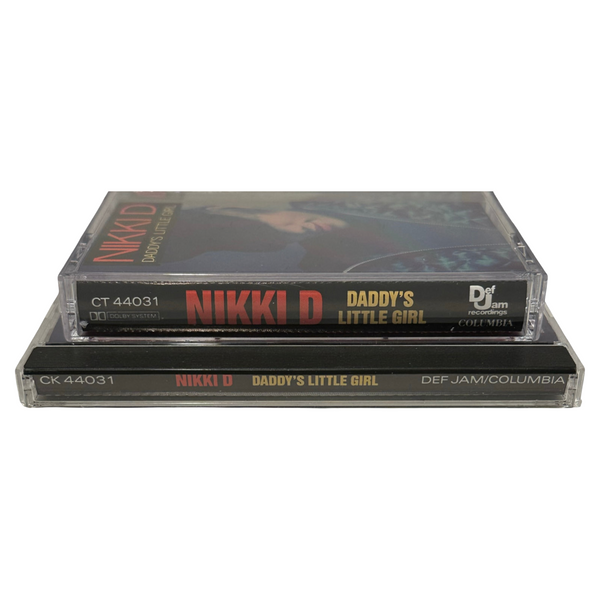 •NIKKI D ~ DADDY’S LITTLE GIRL• ~1991 OG PRESSINGS~ (CD & CASSETTE TAPE)