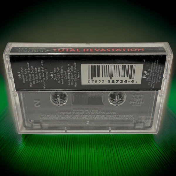 •TOTAL DEVASTATION ~ TOTAL DEVASTATION• ~1993 OG PRESSING~ (CASSETTE TAPE)