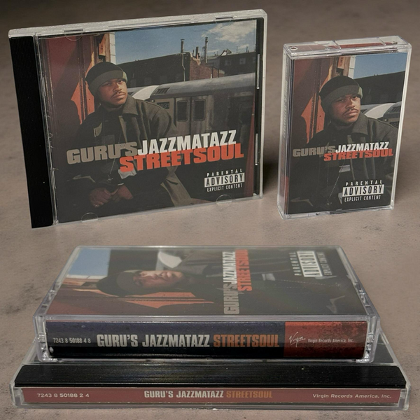 •GURU’S JAZZMATAZZ - STREETSOUL• ~2000 OG PRESSINGS~ (CD & CASSETTE TAPE)