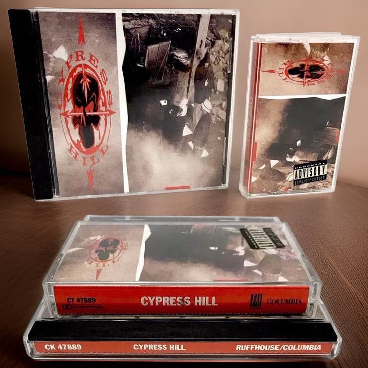 •CYPRESS HILL - CYPRESS HILL• (1991) (CASSETTE & CD AVAILABLE) (ORIGINAL PRESSINGS)