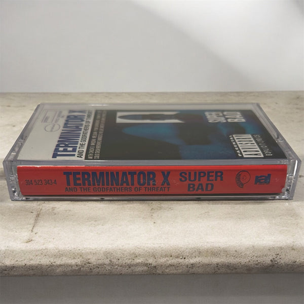 •TERMINATOR X AND THE GODFATHERS OF THREATT ~ SUPER BAD• ~1994 OG PRESSING~ (CASSETTE TAPE) (1)