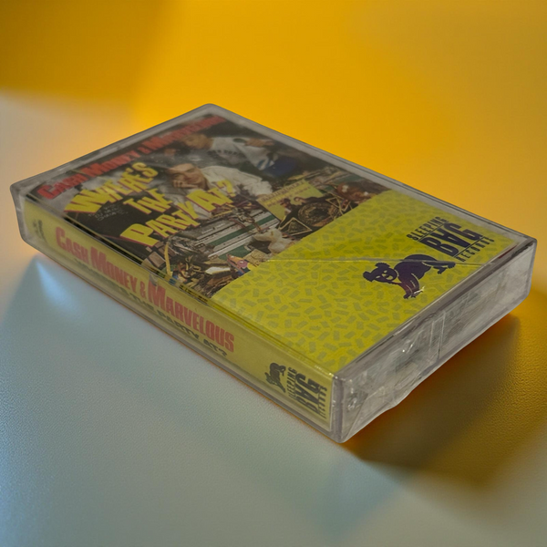 •CASH MONEY & MARVELOUS - WHERE’S THE PARTY AT?• ~1988 OG SEALED PRESSING~ (CASSETTE TAPE)
