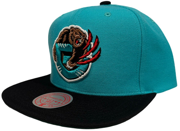 *Vancouver Grizzlies* (Aqua-Black) snapback hats by Mitchell & Ness